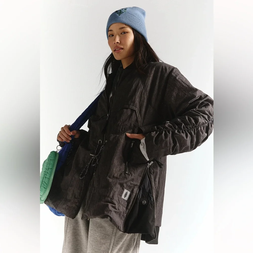 NWT Free People Tricked Out Trek Lightweight Puffer Jacket - Picture 2 of 13